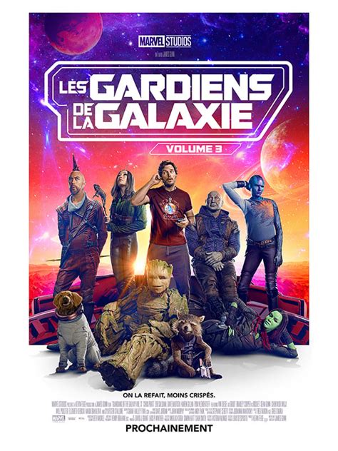 les gardiens de la galaxie 3 tcrip